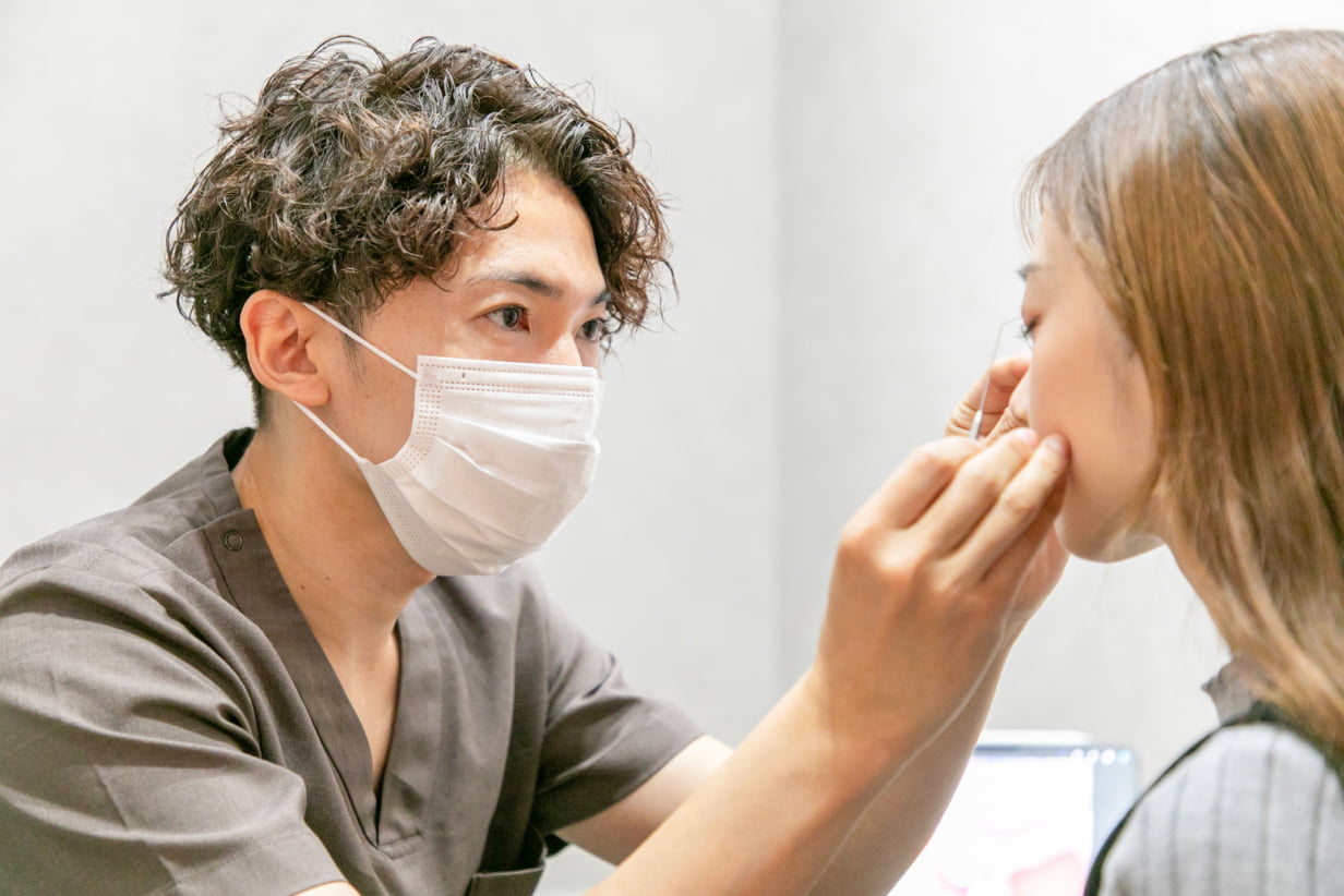 アビームクリニック院長 前波 芳周の施術写真