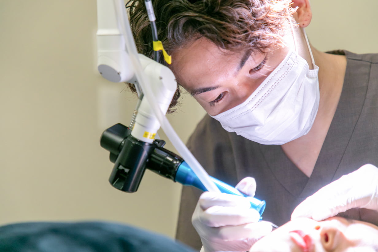 アビームクリニック院長 前波 芳周の施術写真