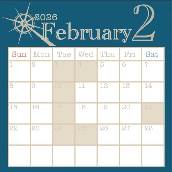 2026.2の診療日カレンダー